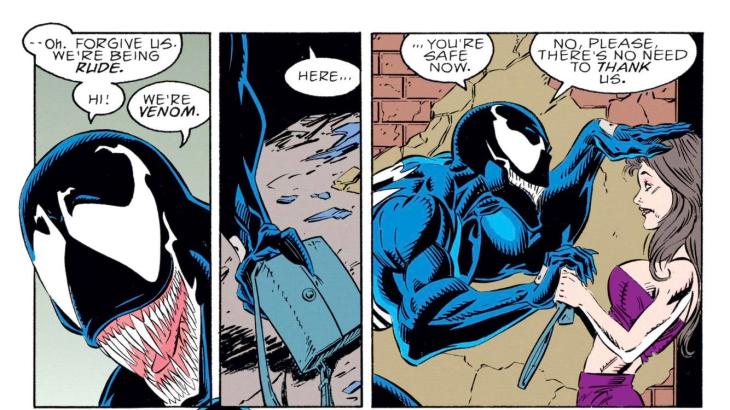 Venom Comic Panel